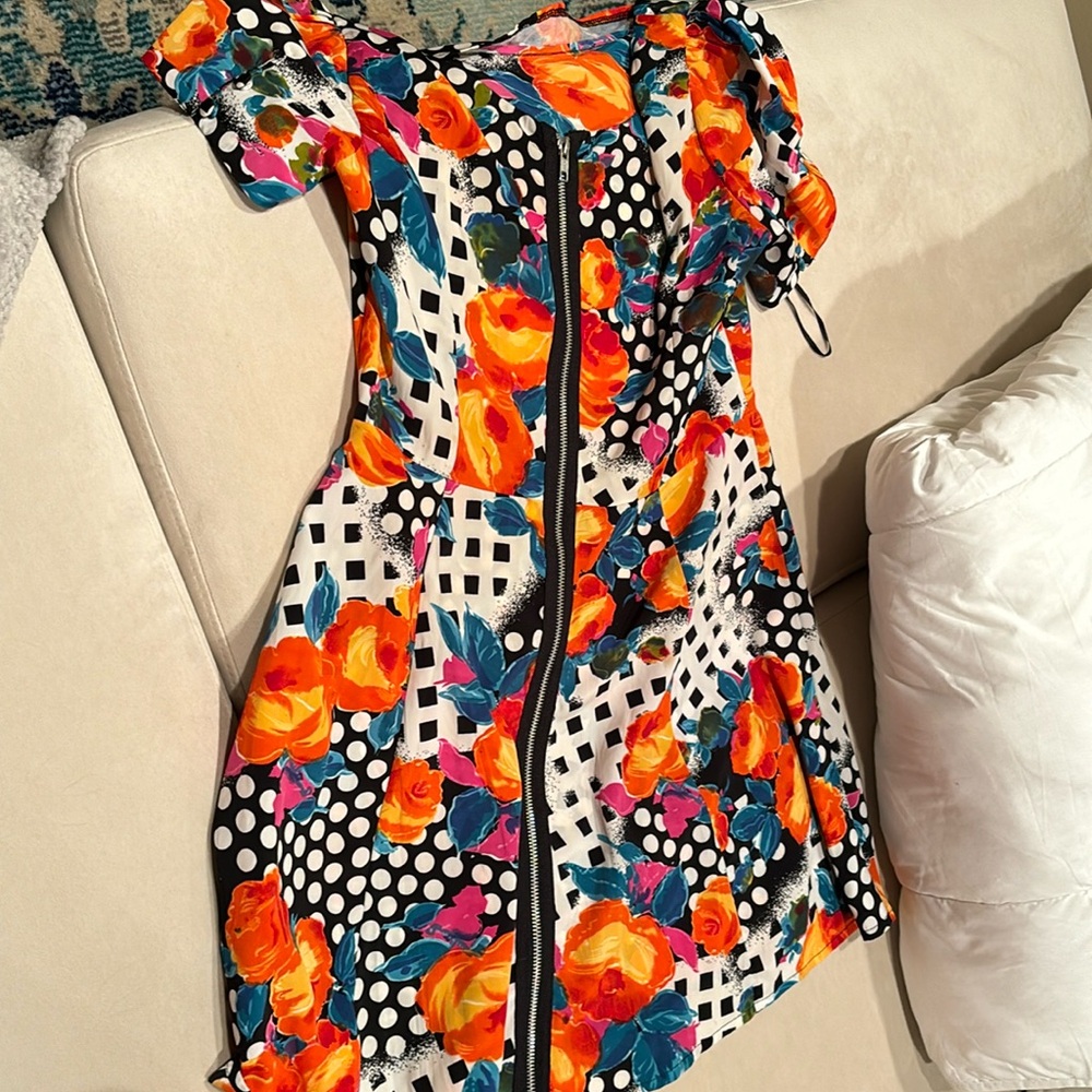 Vintage pattern ASOS size US 8 dress